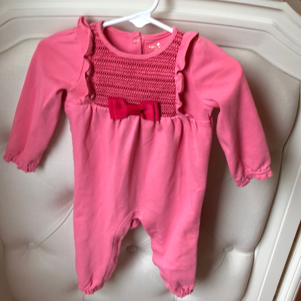 Kate Spade pink play suit - sz 9 months
